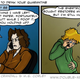 Illustrations of the article entitled Sunday Comics: Is It Between?